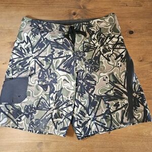 Joe Boxer Camouflage Board Shorts Swim Trunks Size XL